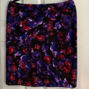 Grace Element Floral Pencil Skirt Size Large